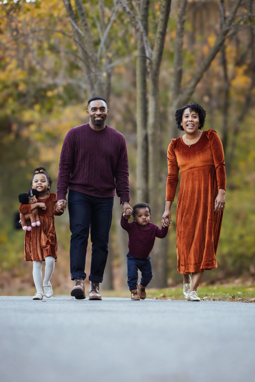 Family in Autumn